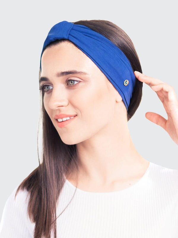 BLOM Original headband for women in Bright White. Multi style