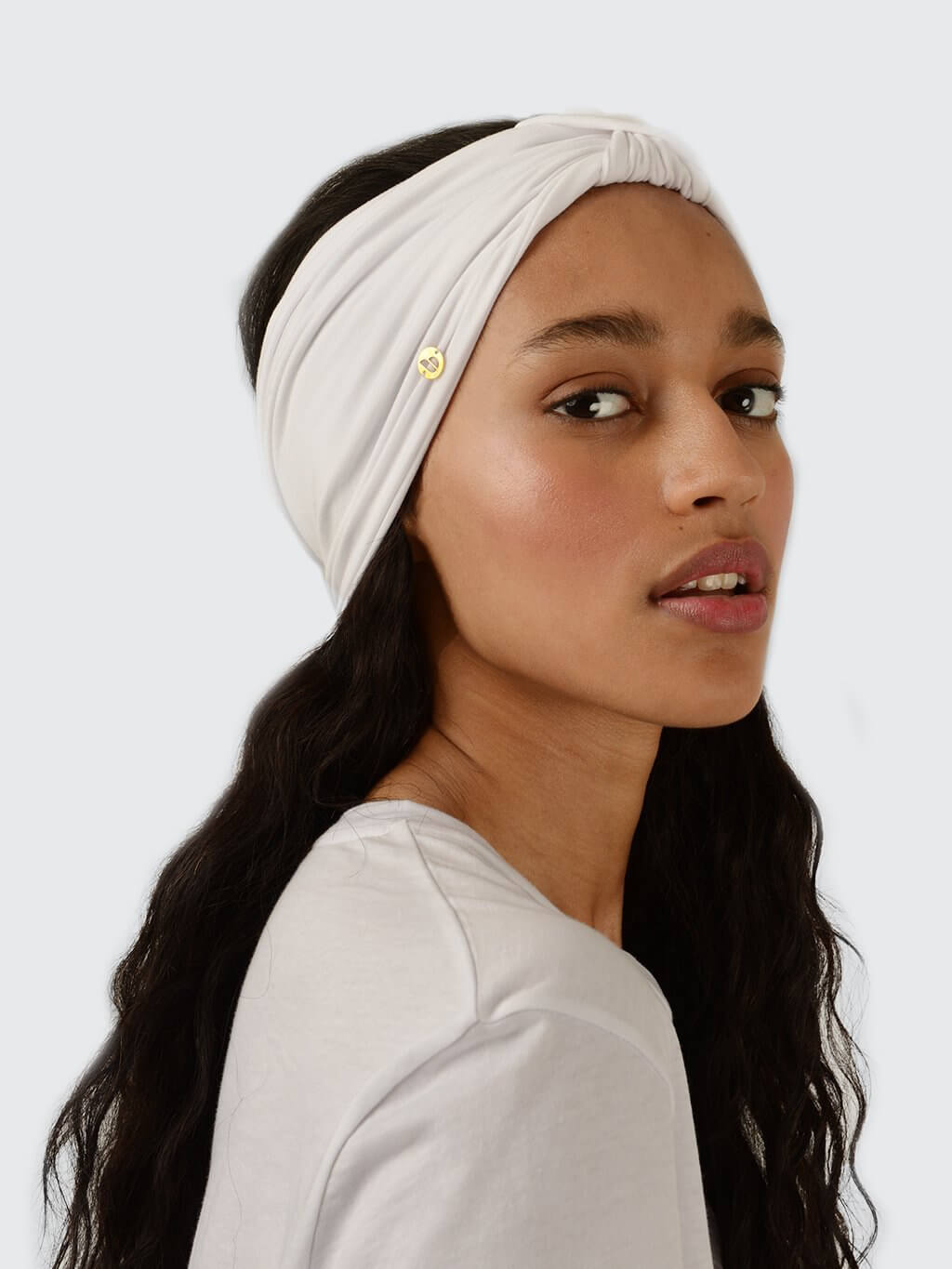 BLOM Original headband for women in Bright White. Multi style
